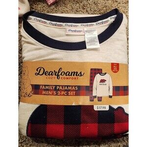Mens XL Cozy Pajamas NEW Family Jammies